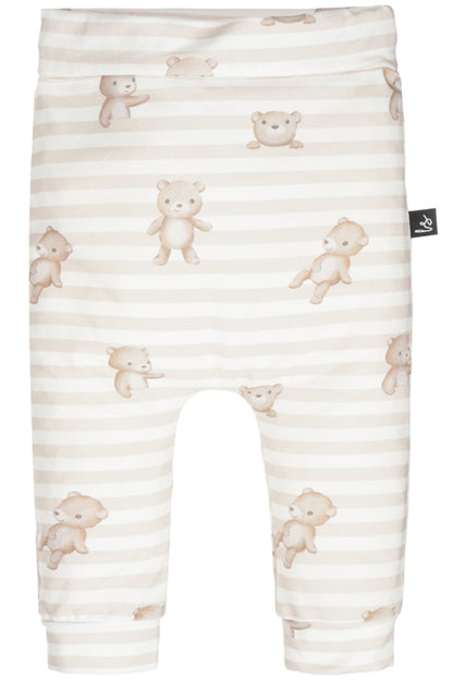 Teddy beige stripes broekje