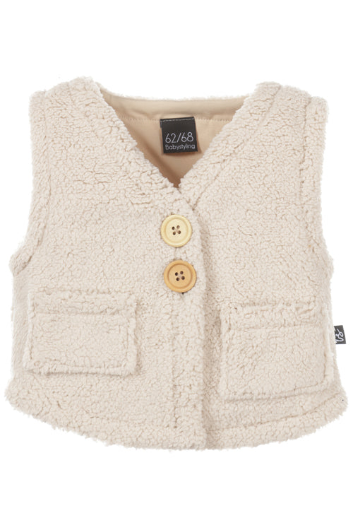Teddy-Bodywarmer (Sand) 134/140