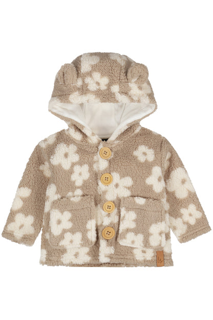 Teddyjacke mit Blumen