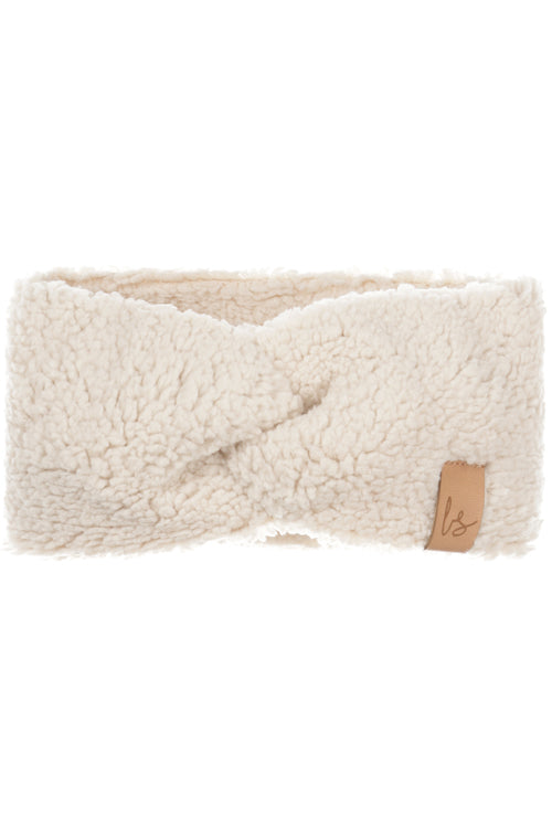 Teddy oorwarmer sand