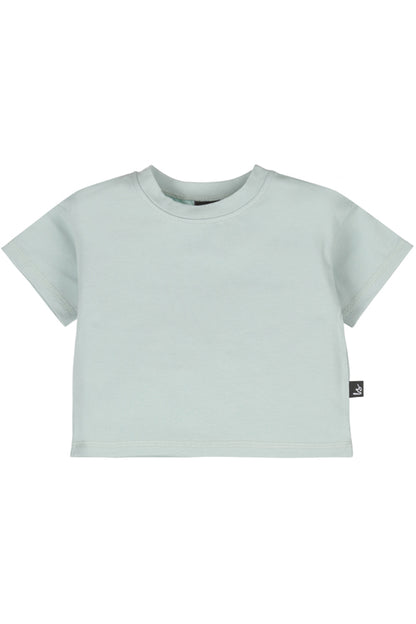 Eisblaues T-Shirt
