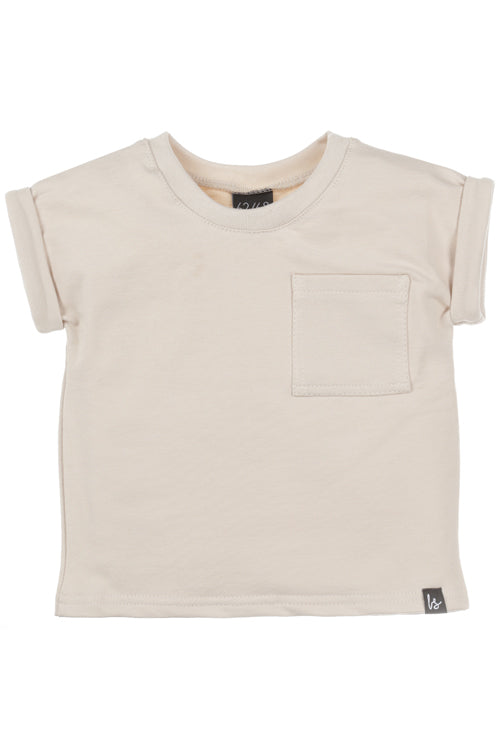 T-shirt pocket (sand)