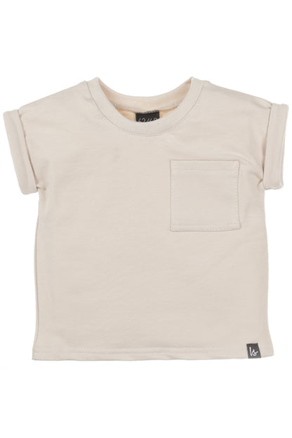 T-shirt pocket (sand)