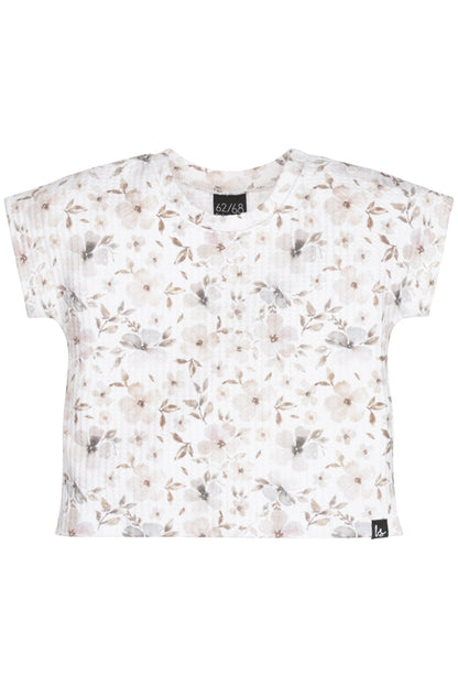Wafel top soft flowers