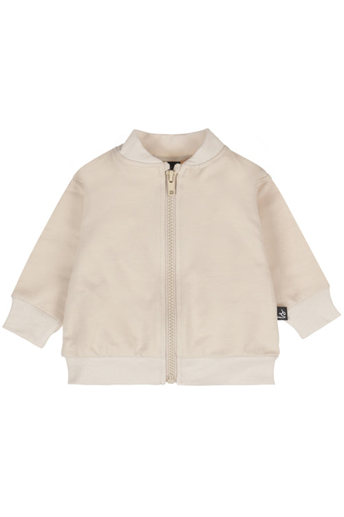 Zipper vestje sand