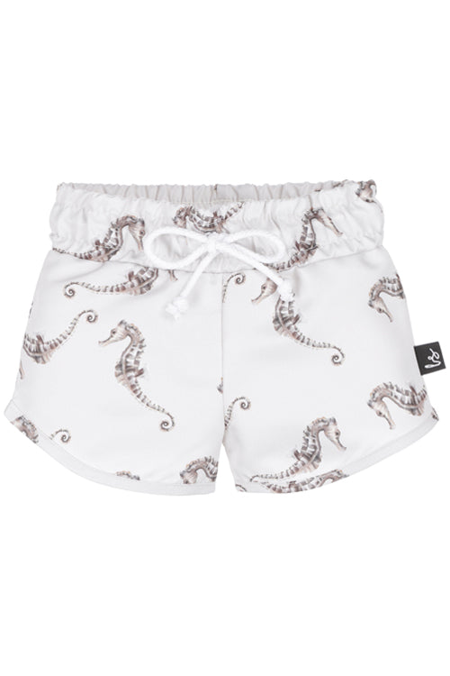 Badehose mit Seepferdchenmuster