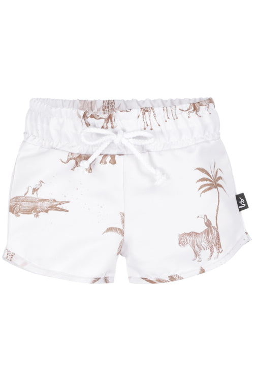 Zwembroekje vintage jungle 122/128