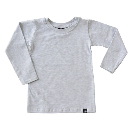 Basic grijze longsleeve