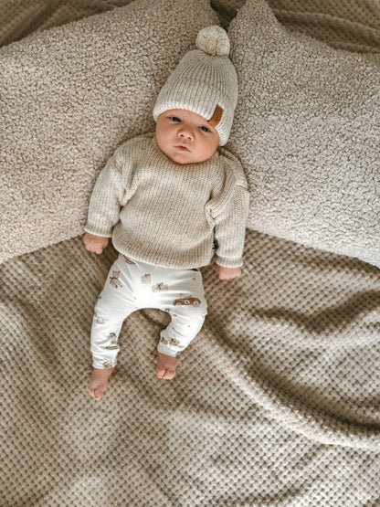 Knitted sweater (blended)