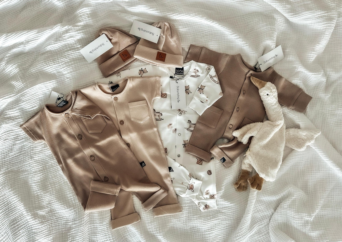 Boxpakje pocket wafel (beige)