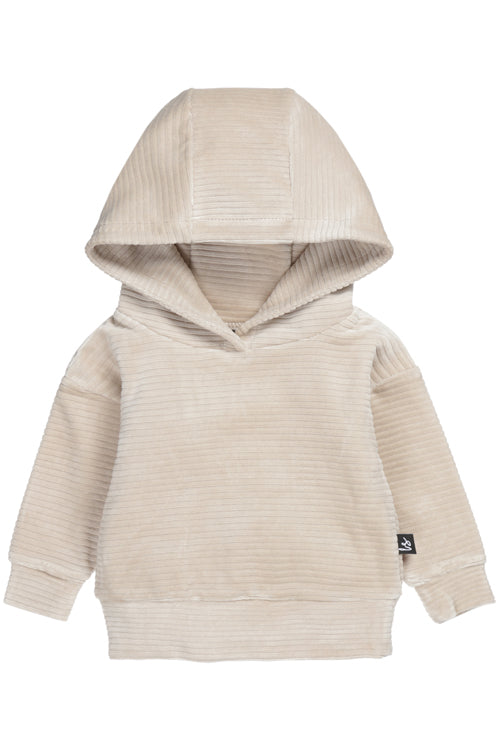 Corduroy capuchon sweater (sand)