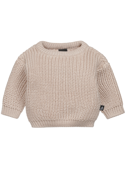 Knitted sweater (dusty sand)