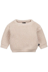 Knitted sweater (beige)