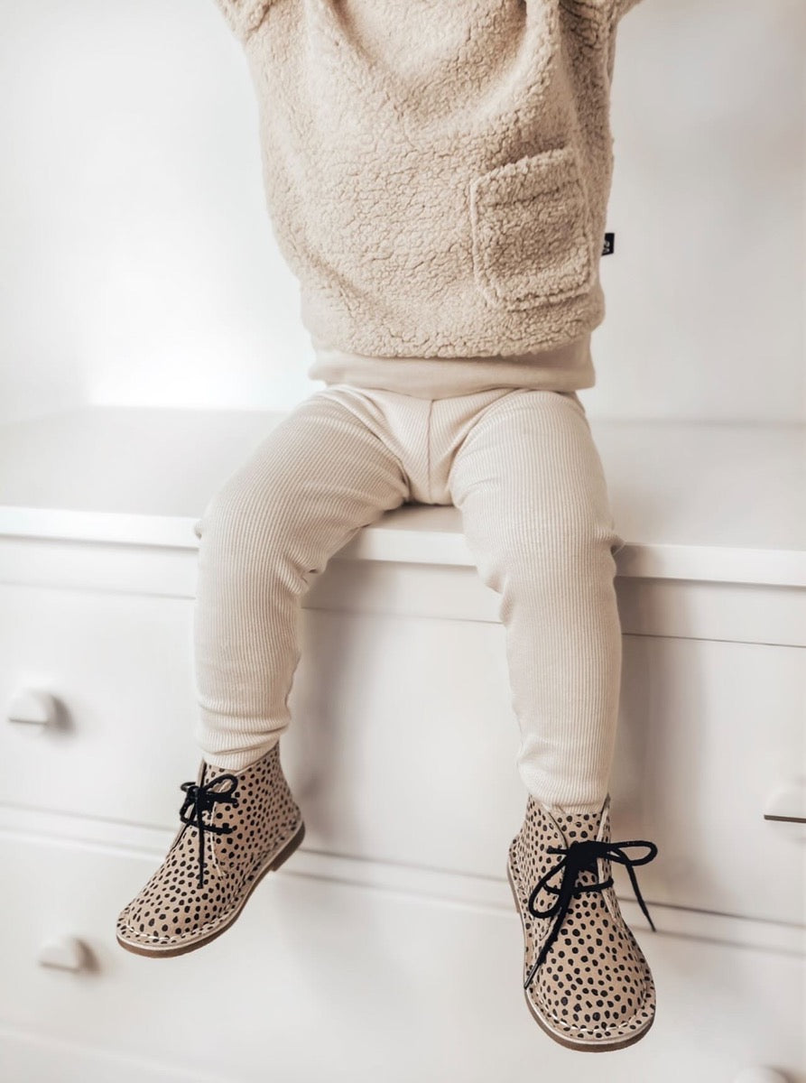 Legging rib (beige)