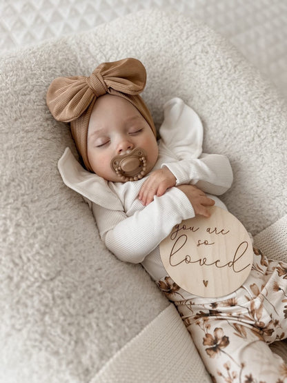 Ruffle romper rib ecru