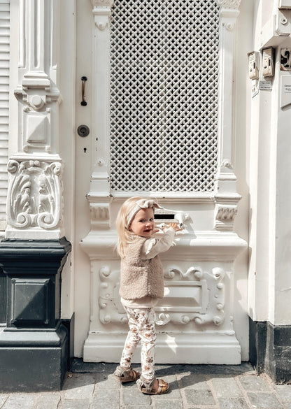 Teddy bodywarmer beige