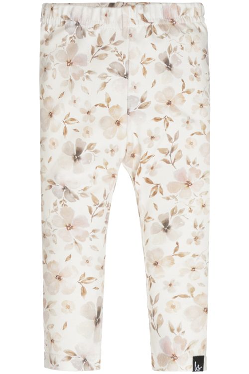 Leggings mit weichen Blumen