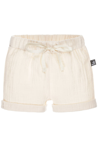 Leinen-Shorts nude
