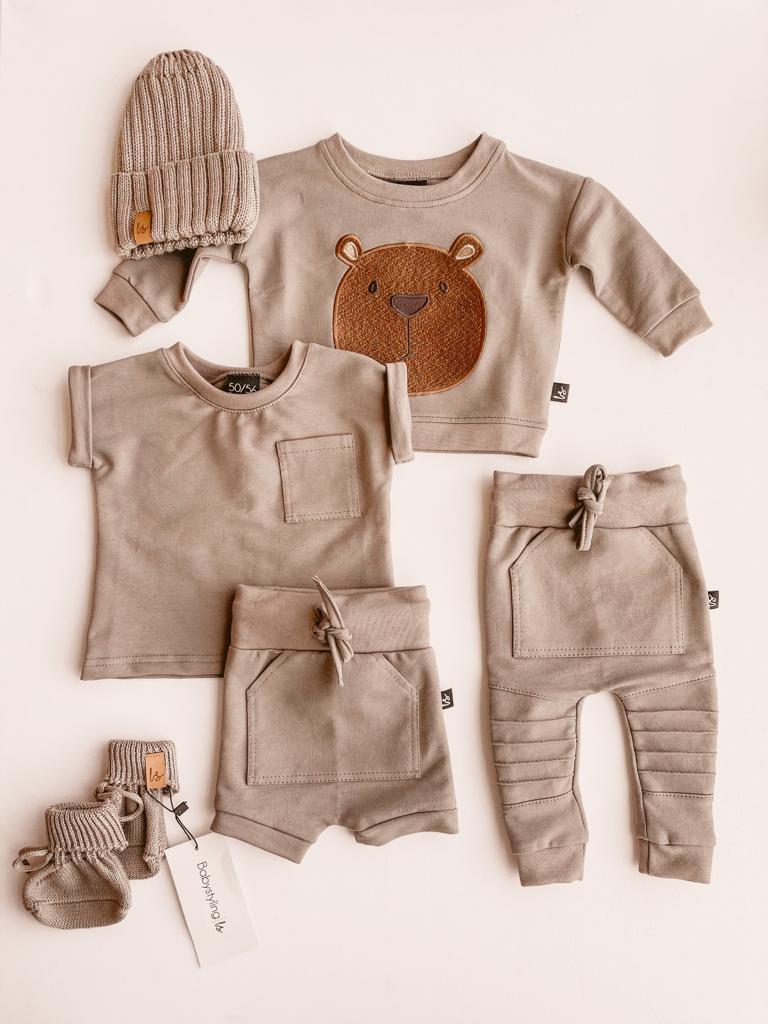 Pocket short light oak 122/128