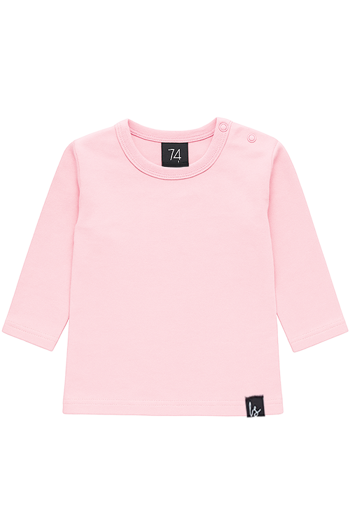 Klassisches rosa Langarmshirt