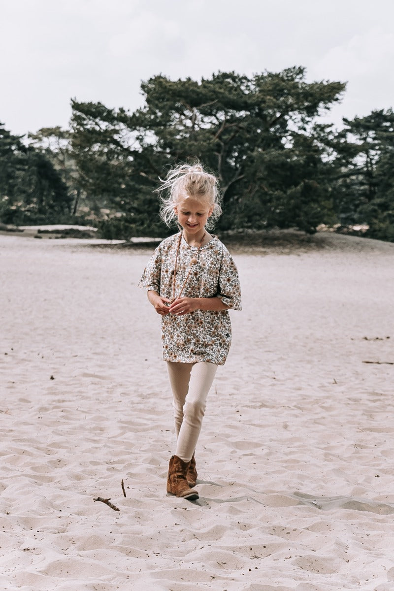 Legging rib (beige)