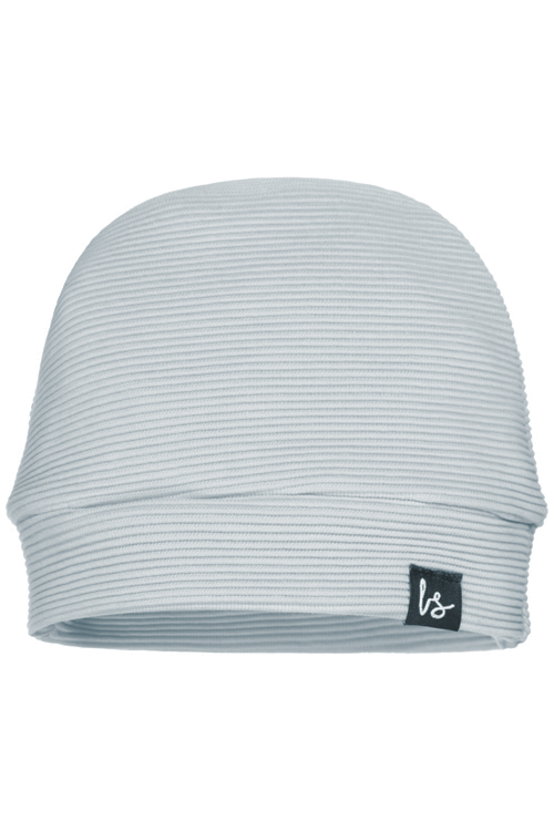 Rib mutsje (grey blue)