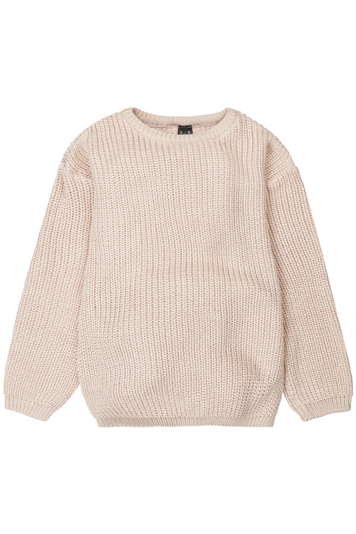 Knitted sweater (beige) Adult