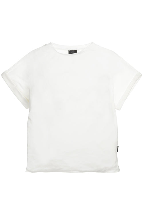 Locker geschnittenes T-Shirt (weiß) von Mystyles