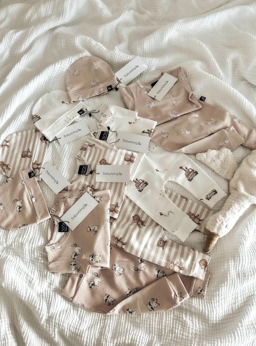 Mutsje teddy strippes