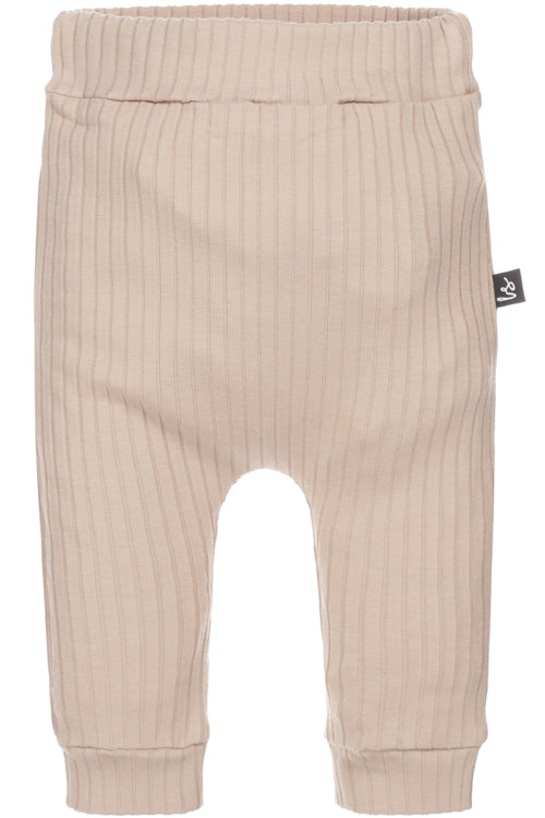 Newborn broekje groovy rib (almond)