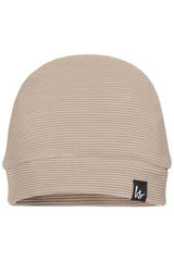 Rib mutsje (beige)