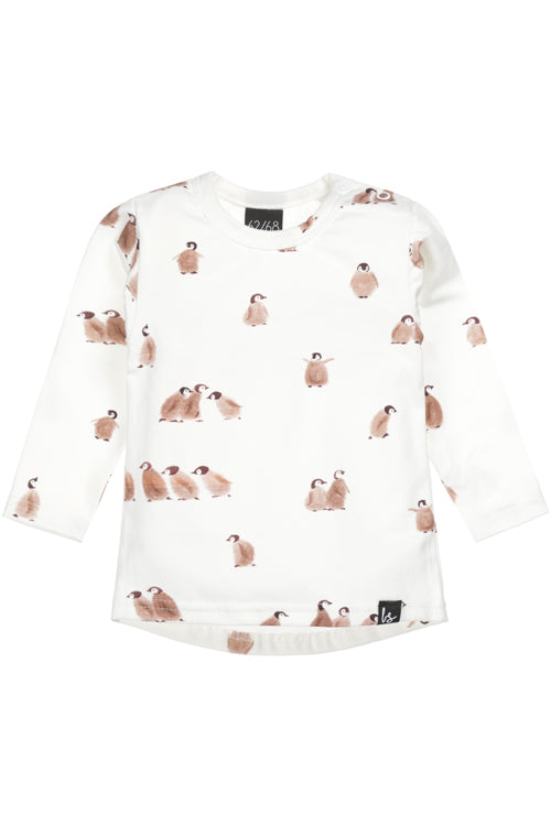 Pinguin longsleeve (rounded back)