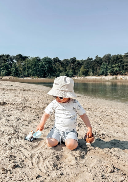 Pufferfish t-shirt (offwhite) (rounded back)
