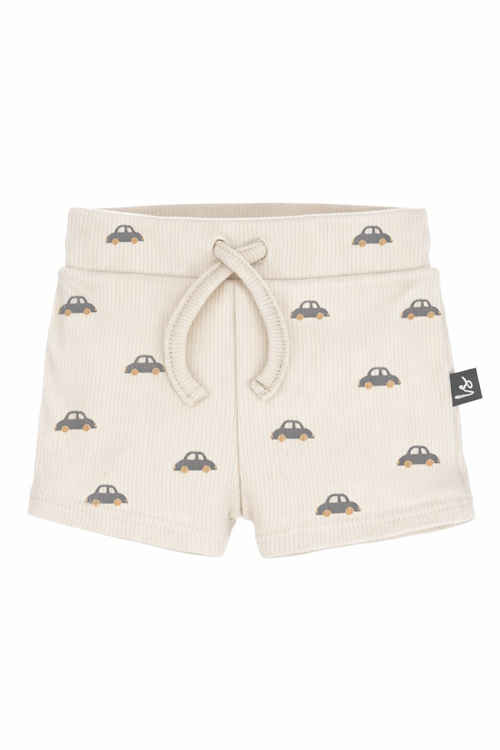 Rib jersey short mini auto&