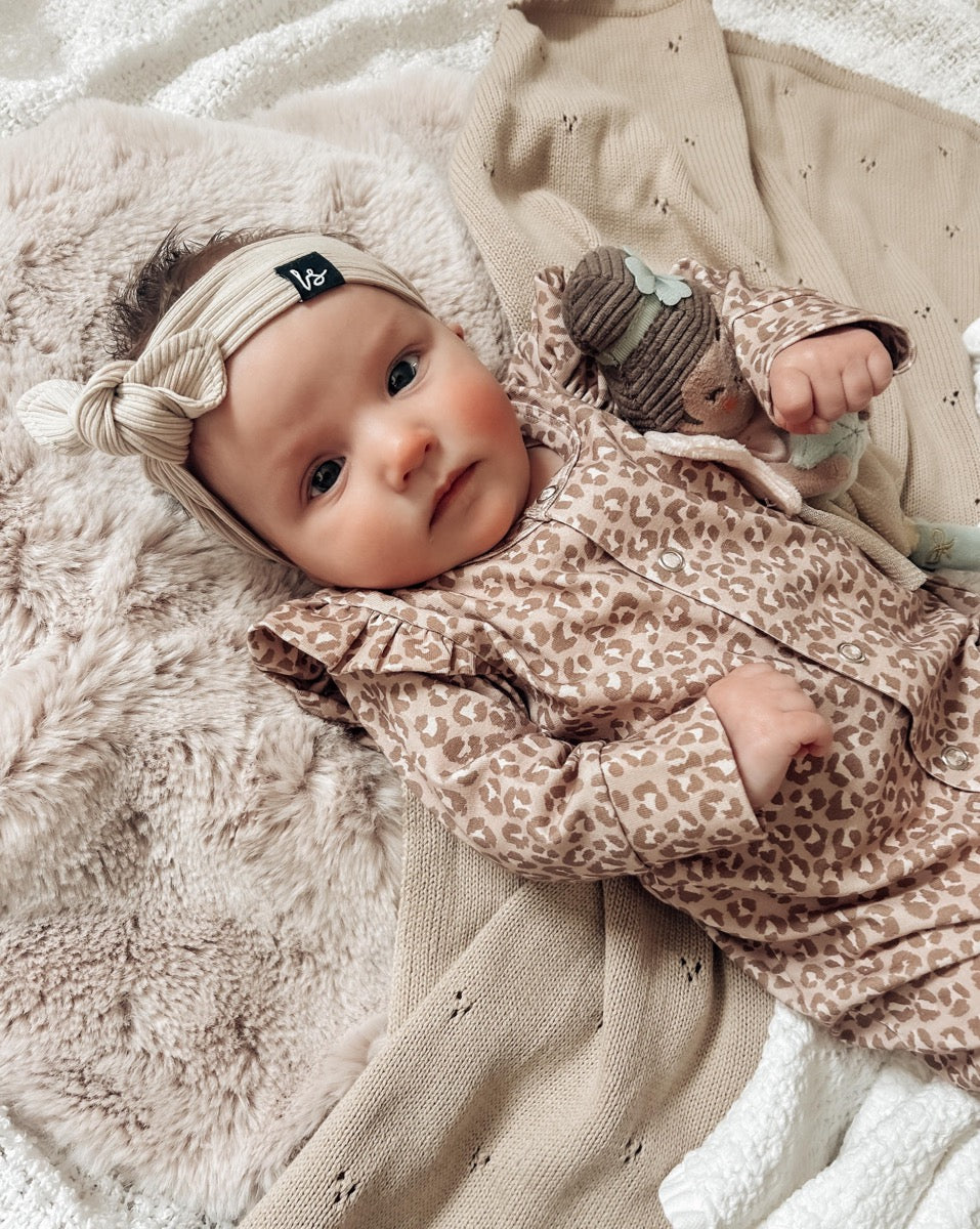 Ruffle boxpakje leopard spots small