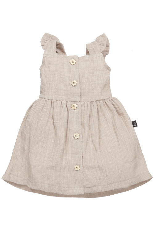 Linnen dress sand