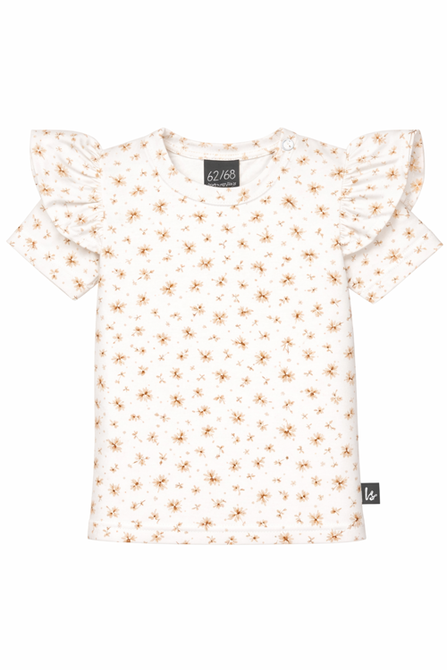 Ruffle t-shirt floral camilla