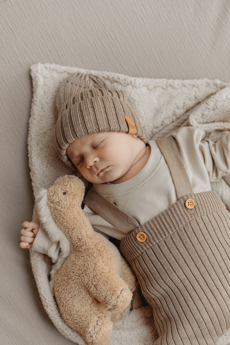 Pullover mit lockerer Passform (Sand)