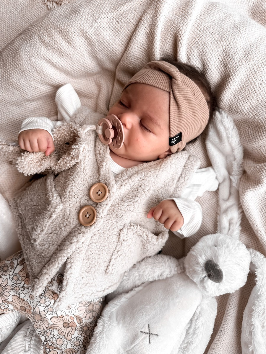 Teddy bodywarmer (sand)