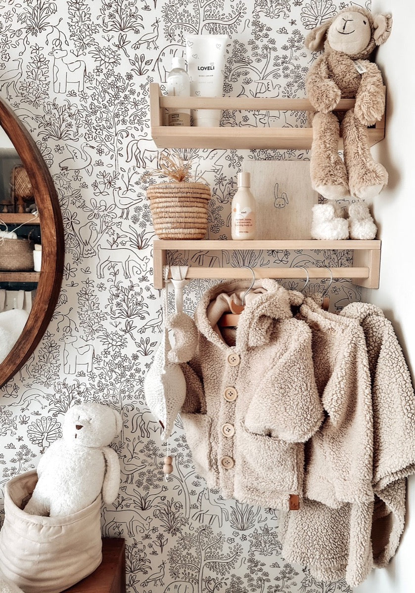 Teddyjacke Sand