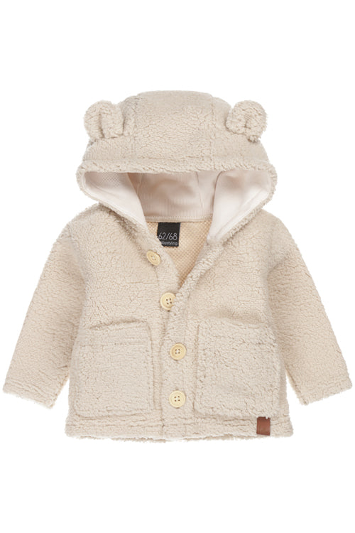 Teddyjacke Sand