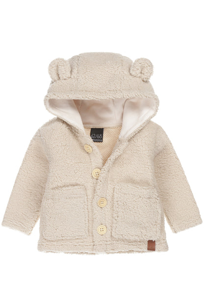 Teddy jacket sand 122/128