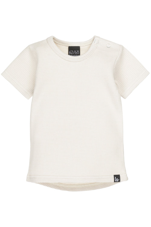 Wafel (sand) t-shirt (rounded back) 50/56