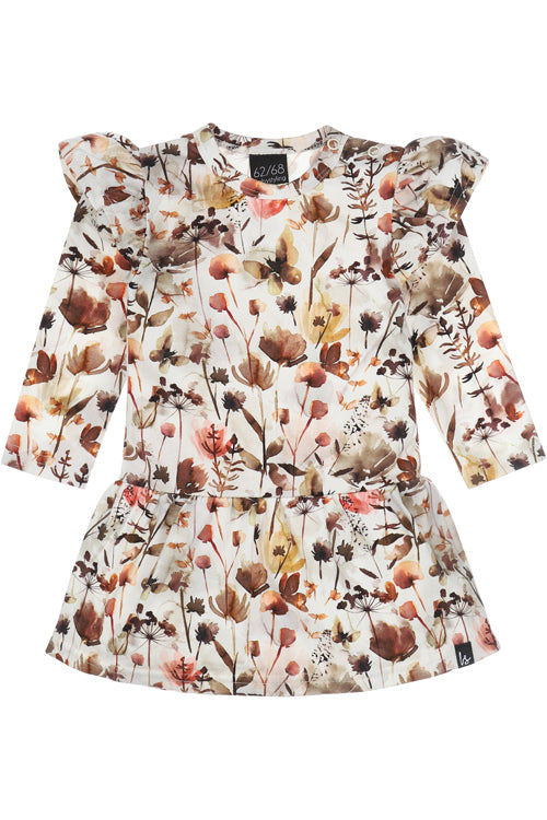 Rüschenrockkleid mit Wildblumen